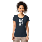 No und? Basic Bio-T-Shirt für Damen