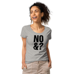 No und? Basic Bio-T-Shirt für Damen
