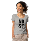 No und? Basic Bio-T-Shirt für Damen
