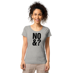No und? Basic Bio-T-Shirt für Damen