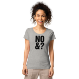 No und? Basic Bio-T-Shirt für Damen