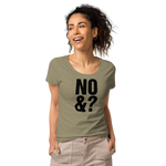 No und? Basic Bio-T-Shirt für Damen