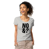 No und? Basic Bio-T-Shirt für Damen
