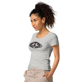 Lederhosen für Damen / Basic Bio-T-Shirt