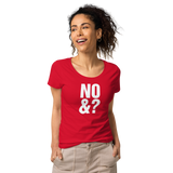 No und? Basic Bio-T-Shirt für Damen