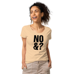 No und? Basic Bio-T-Shirt für Damen