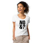 No und? Basic Bio-T-Shirt für Damen