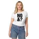 No und? Basic Bio-T-Shirt für Damen