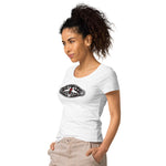 Lederhosen für Damen / Basic Bio-T-Shirt