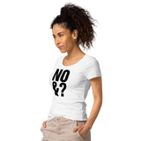 No und? Basic Bio-T-Shirt für Damen