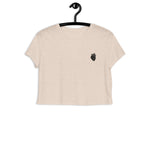 Schwarzes Herz / Stick / Crop-Top