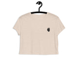 Schwarzes Herz / Stick / Crop-Top