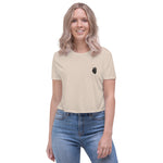 Schwarzes Herz / Stick / Crop-Top