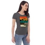 Dahoam is wo da Grimming steht / Enganliegendes Öko-Shirt für Damen