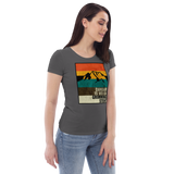 Dahoam is wo da Grimming steht / Enganliegendes Öko-Shirt für Damen