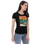 Dahoam is wo da Grimming steht / Enganliegendes Öko-Shirt für Damen
