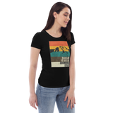 Dahoam is wo da Grimming steht / Enganliegendes Öko-Shirt für Damen