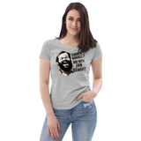 Chuck Norris? Nie von ihr gehört / Bud Spencer Meme / Enganliegendes Öko-Shirt für Damen