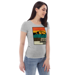 Dahoam is wo da Grimming steht / Enganliegendes Öko-Shirt für Damen