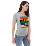 Dahoam is wo da Grimming steht / Enganliegendes Öko-Shirt für Damen
