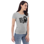 Chuck Norris? Nie von ihr gehört / Bud Spencer Meme / Enganliegendes Öko-T-Shirt für Damen