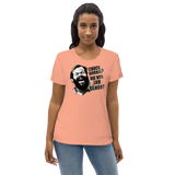 Chuck Norris? Nie von ihr gehört / Bud Spencer Meme / Enganliegendes Öko-T-Shirt für Damen