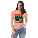 Dahoam is wo da Grimming steht / Enganliegendes Öko-Shirt für Damen