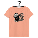 Chuck Norris? Nie von ihr gehört / Bud Spencer Meme / Enganliegendes Öko-Shirt für Damen