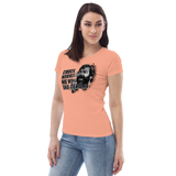 Chuck Norris? Nie von ihr gehört / Bud Spencer Meme / Enganliegendes Öko-T-Shirt für Damen