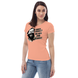 Chuck Norris? Nie von ihr gehört / Bud Spencer Meme / Enganliegendes Öko-Shirt für Damen