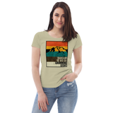 Dahoam is wo da Grimming steht / Enganliegendes Öko-Shirt für Damen