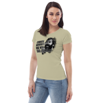 Chuck Norris? Nie von ihr gehört / Bud Spencer Meme / Enganliegendes Öko-T-Shirt für Damen