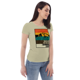 Dahoam is wo da Grimming steht / Enganliegendes Öko-Shirt für Damen