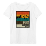 Dahoam is wo da Grimming steht / Enganliegendes Öko-Shirt für Damen