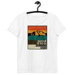 Dahoam is wo da Grimming steht / Enganliegendes Öko-Shirt für Damen