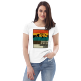 Dahoam is wo da Grimming steht / Enganliegendes Öko-Shirt für Damen