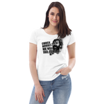 Chuck Norris? Nie von ihr gehört / Bud Spencer Meme / Enganliegendes Öko-T-Shirt für Damen