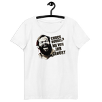 Chuck Norris? Nie von ihr gehört / Bud Spencer Meme / Enganliegendes Öko-Shirt für Damen