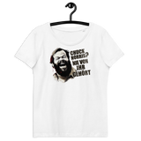 Chuck Norris? Nie von ihr gehört / Bud Spencer Meme / Enganliegendes Öko-Shirt für Damen