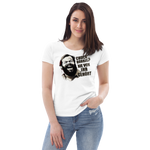 Chuck Norris? Nie von ihr gehört / Bud Spencer Meme / Enganliegendes Öko-Shirt für Damen