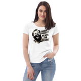 Chuck Norris? Nie von ihr gehört / Bud Spencer Meme / Enganliegendes Öko-T-Shirt für Damen