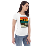 Dahoam is wo da Grimming steht / Enganliegendes Öko-Shirt für Damen
