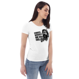 Chuck Norris? Nie von ihr gehört / Bud Spencer Meme / Enganliegendes Öko-T-Shirt für Damen