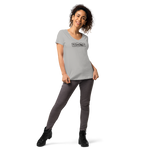 Essen, Schlafen, Reiten, Wiederholung / Eng anliegendes Shirt mit V-Ausschnitt