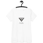 Sex, Drugs & Volksmusik - Eng anliegendes Damen-T-Shirt mit V-Ausschnitt