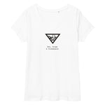 Sex, Drugs & Volksmusik - Eng anliegendes Damen-T-Shirt mit V-Ausschnitt