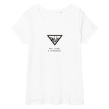 Sex, Drugs & Volksmusik - Eng anliegendes Damen-T-Shirt mit V-Ausschnitt