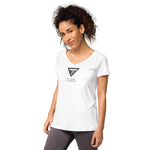 Sex, Drugs & Volksmusik - Eng anliegendes Damen-T-Shirt mit V-Ausschnitt