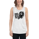Chuck Norris? Nie von ihr gehört / Bud Spencer Meme / Damen Muscle-Tank-Top